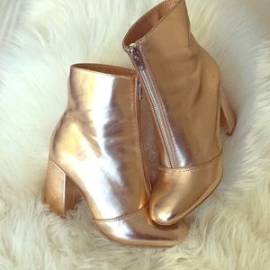 Rose Gold boots